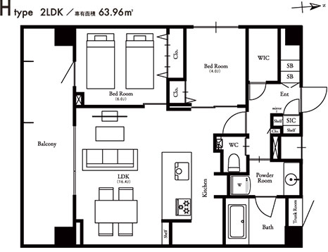 2ldk
